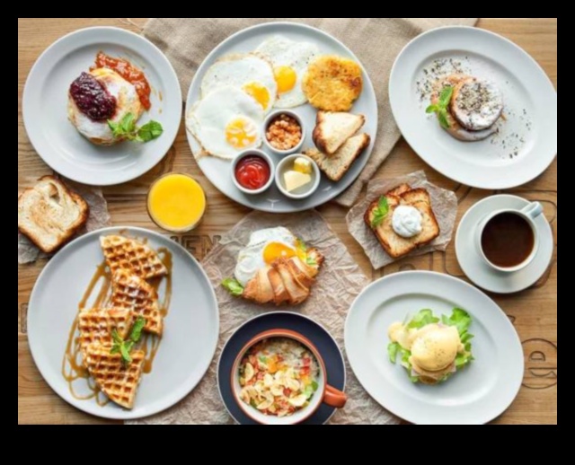 לקום ולסעוד: שנה את הבוקר עם אפשרויות מענגות