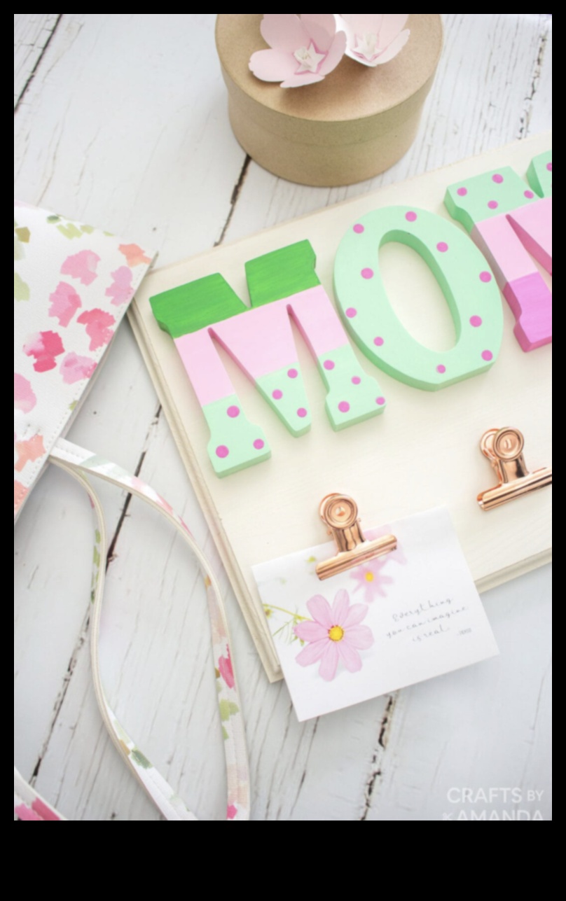 עבודת יד מכל הלב: מתנות מעוצבות לשמחת יום האם