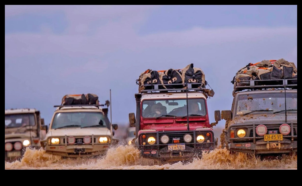מעבר למדרכה: התרגשות בשטח עם רכבי שטח חכמים