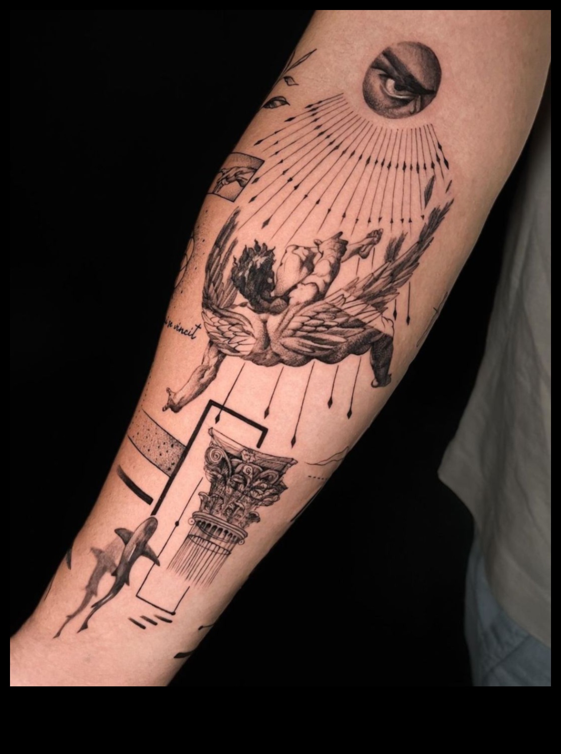 קעקועים פוטוריאליסטיים כאשר אמנות פוגשת עור 3 פלאי צילום: קעקועים של ריאליזם בדייקנות