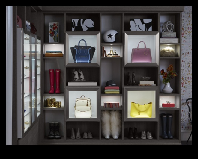 ארונות יצירתיים: אמנות חקר הפנים האופנתי