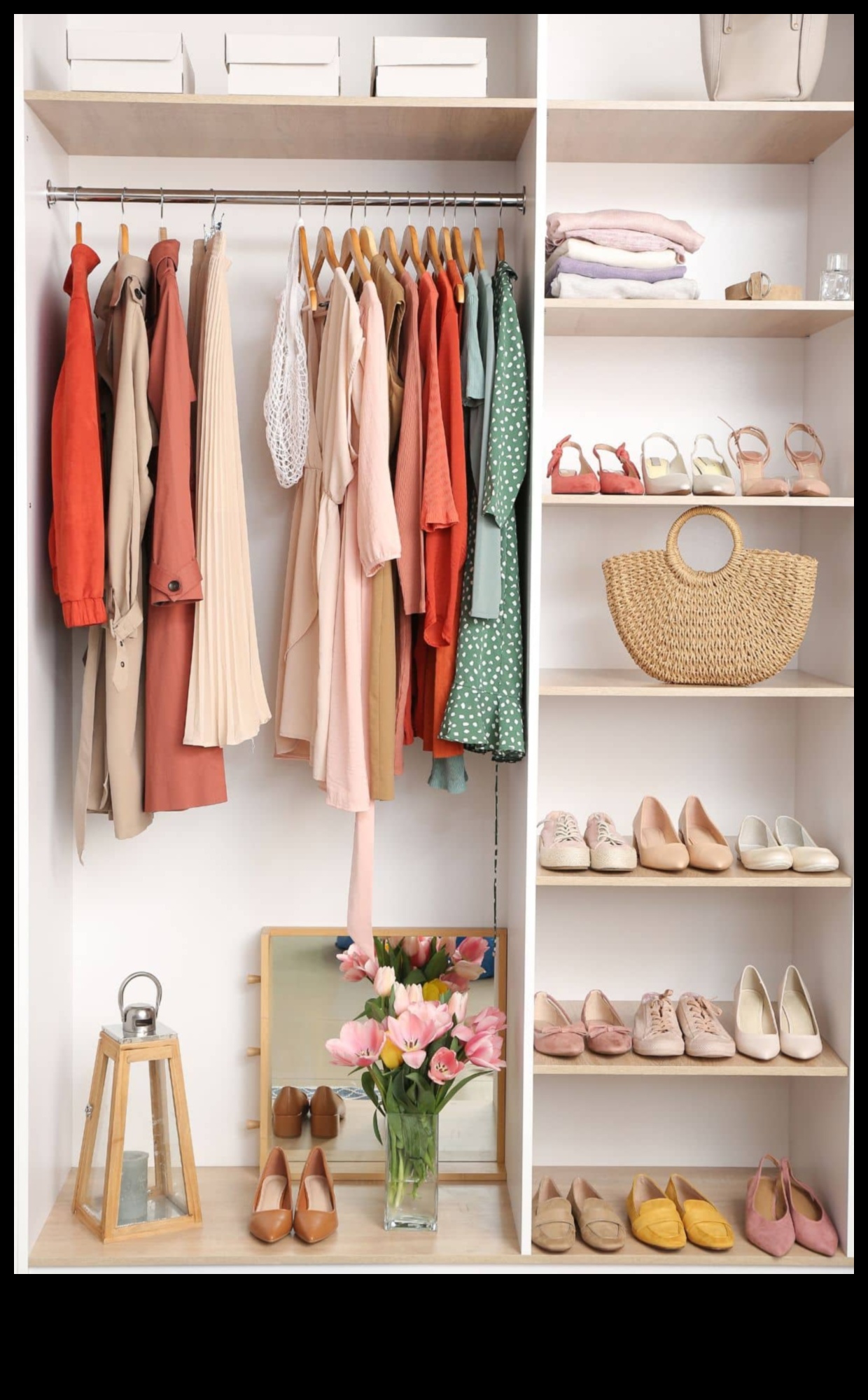 ארונות יצירתיים: אמנות חקר הפנים האופנתי