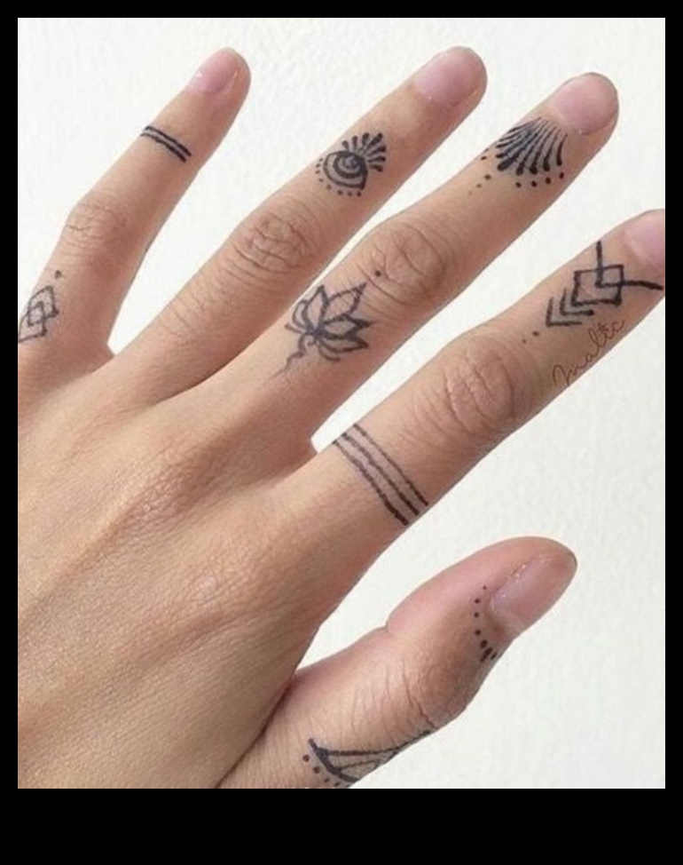 ניצחונות זעירים: צאו למסע של קעקועי אצבעות