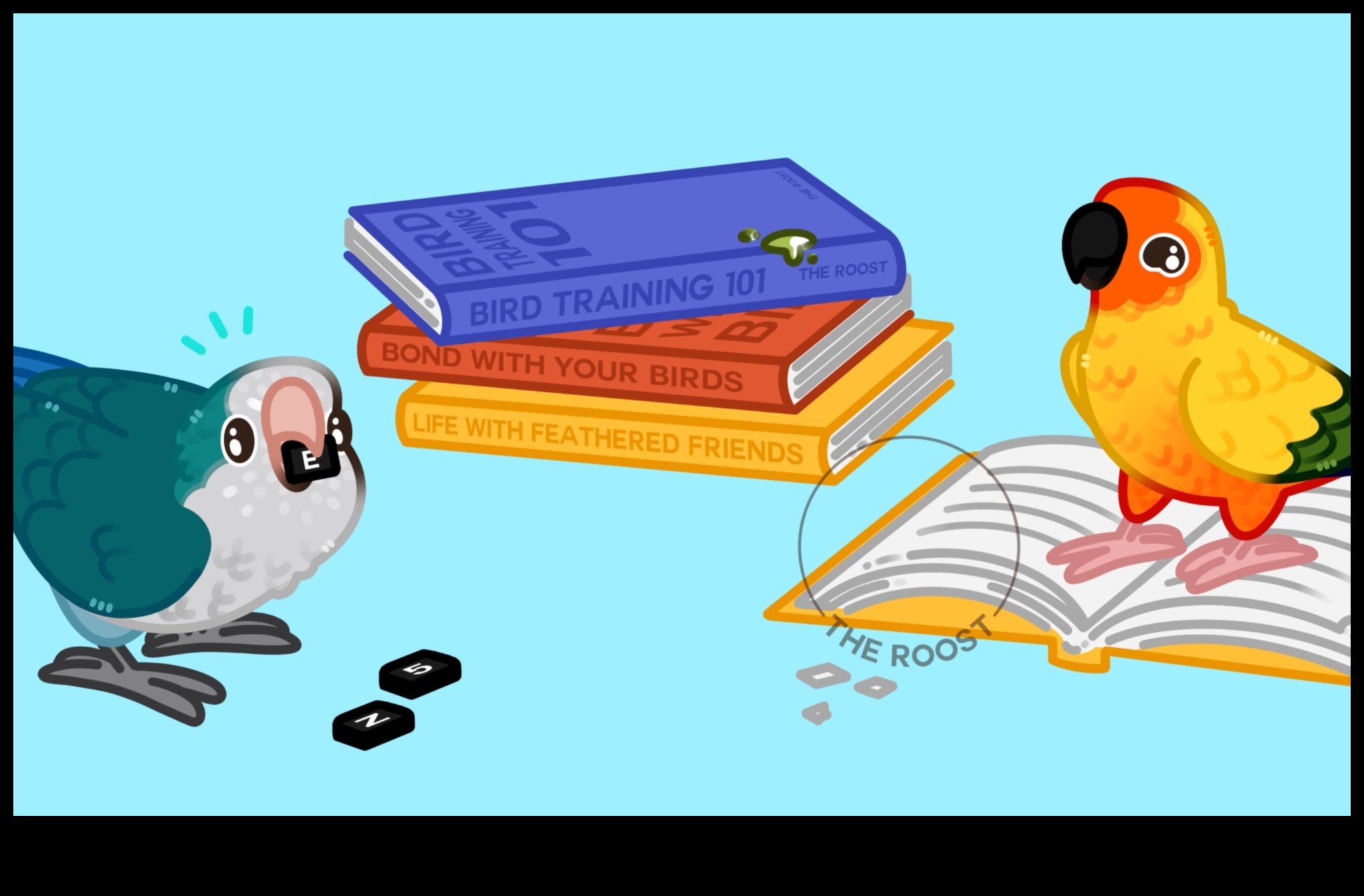 המשך חברים נוצות: התנהגויות חיבור ייחודיות בין ציפורים