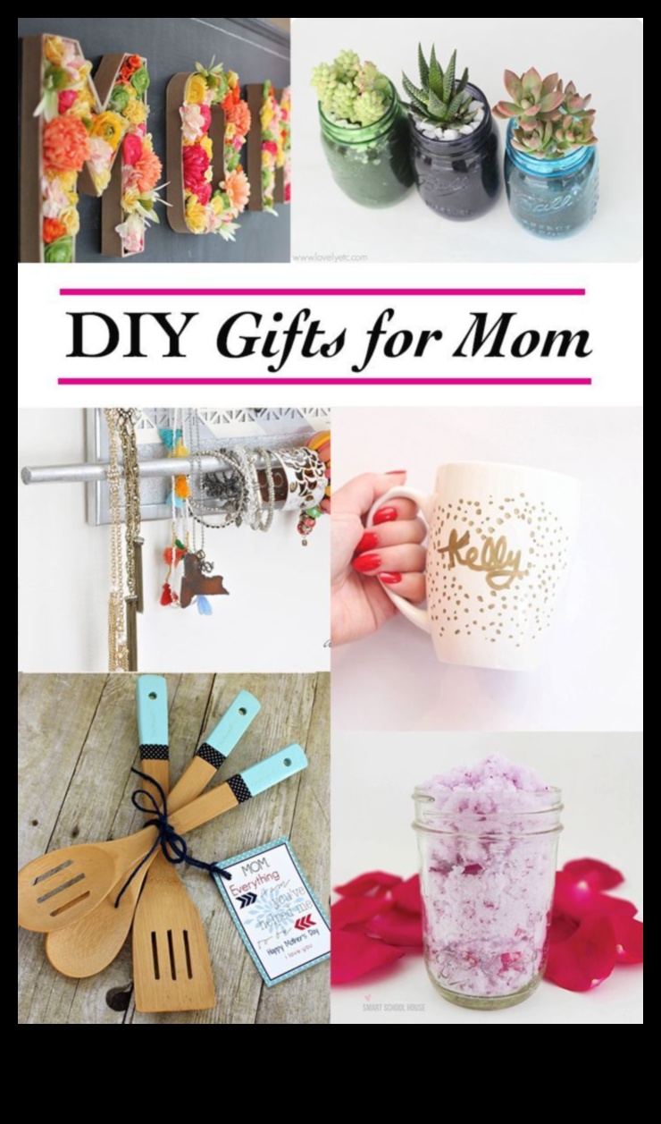 Homespun Happiness: רעיונות למתנות עשה זאת בעצמך ליום האם