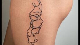 יופי שקט: חקור את העולם של אמנות קעקועים מינימליסטית עדינה