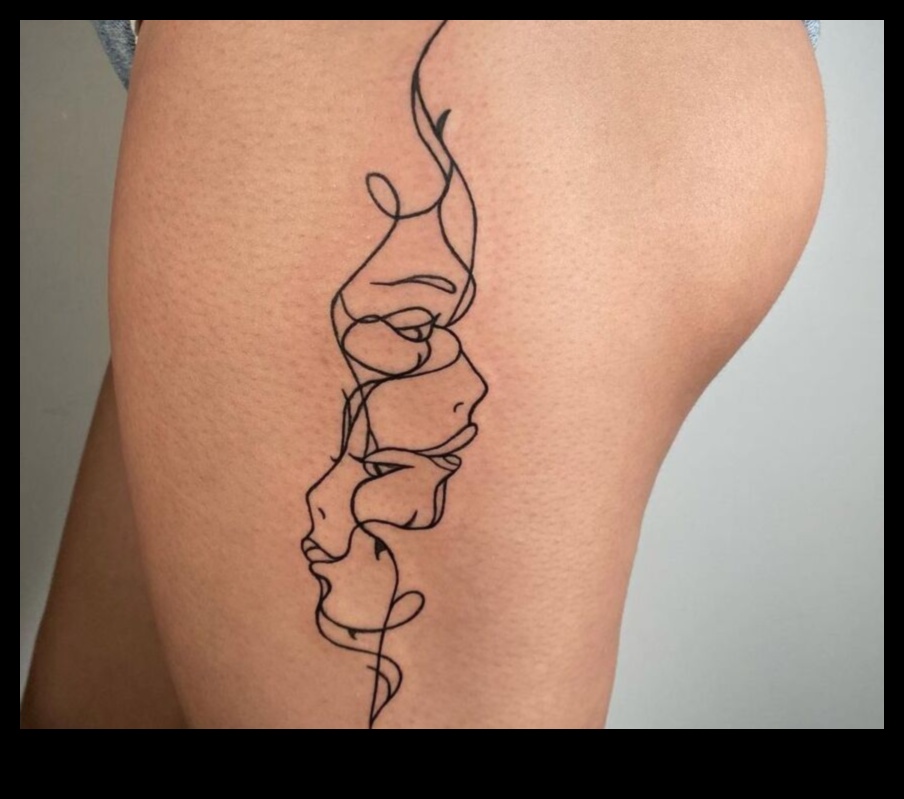 יופי שקט: חקור את העולם של אמנות קעקועים מינימליסטית עדינה