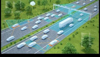 הרמוניות כביש מהיר: התנועה המסונכרנת של טנדרים על הכביש
