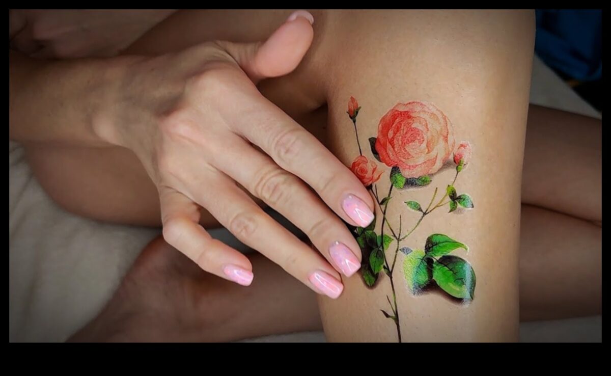 יופי חולף: רעיונות קעקועים שובי לב וזמניים