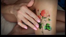 יופי חולף: רעיונות קעקועים שובי לב וזמניים