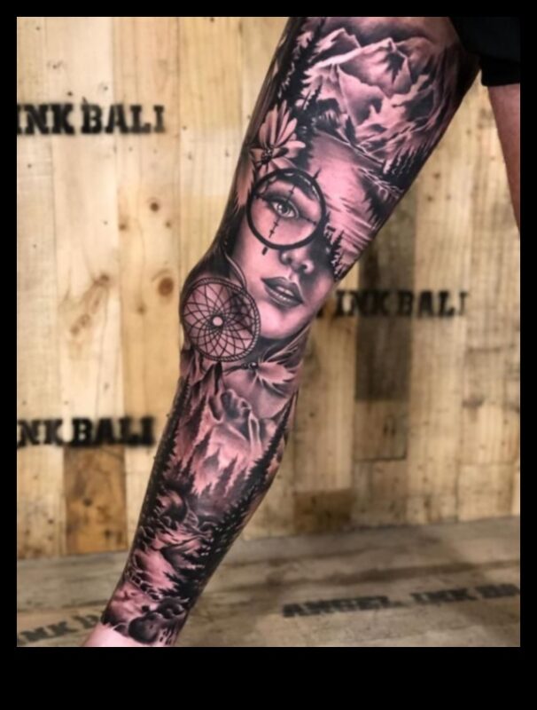 יוקרה בגפיים התחתונות: גלה את האלגנטיות של קעקוע רגליים אמנותיות